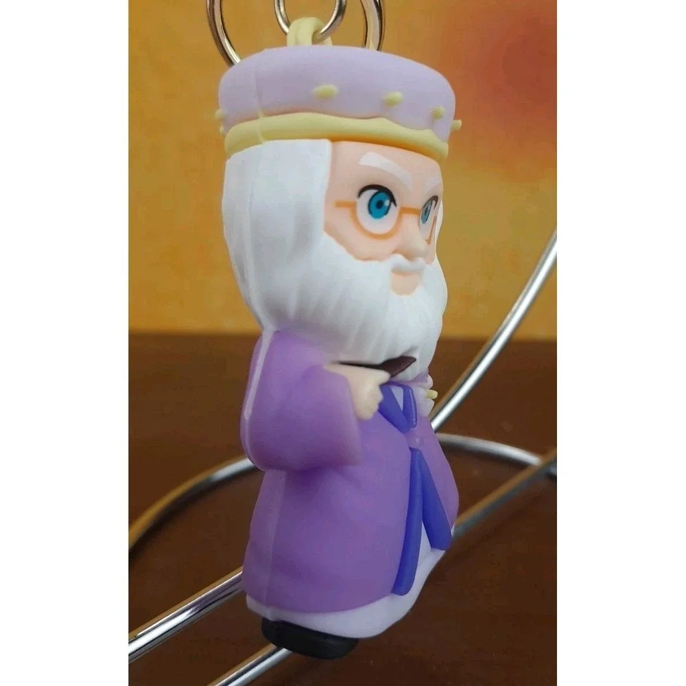 Harry Potter Dumbledore‎ Purple Keychain Backpack Clip PVC